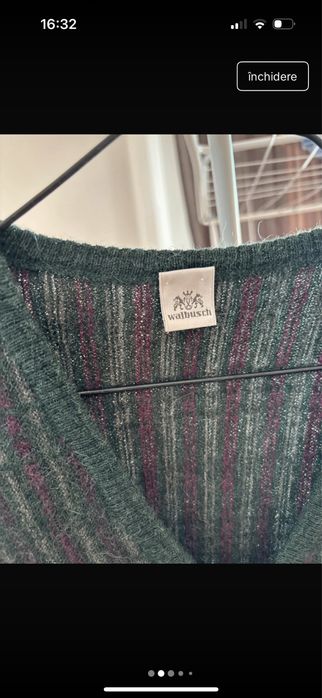 Vesta de lana naturala