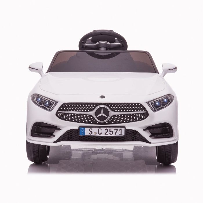 Masinuta electrica Kinderauto Mercedes CLS350 50W 12V PREMIUM #Alb