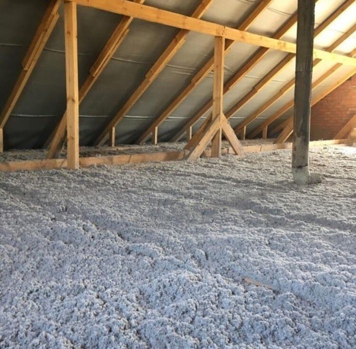 Эковата утепления крыши