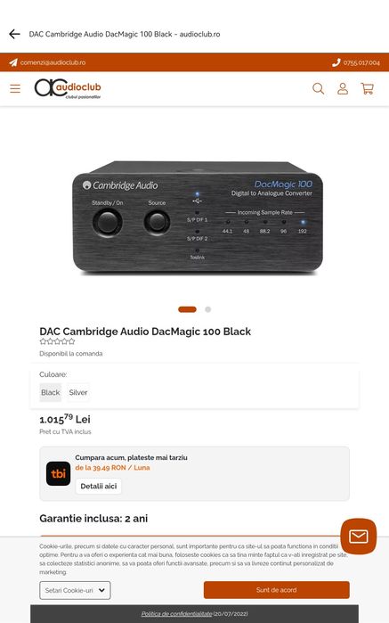 Cambridge audio dacmagic 100