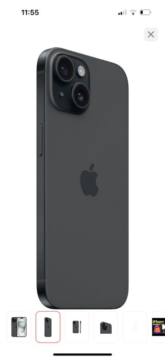 В продаже iphone 15 на 128 гб