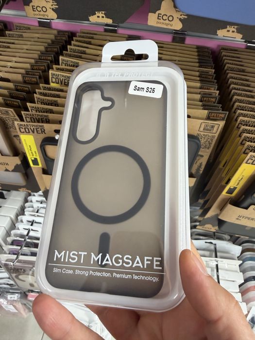 Samsung Galaxy S25 матиран Magsafe кейс