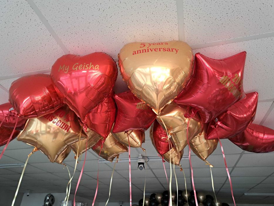 Baloane cu heliu, articole pentru petreceri, baloane latex si folie