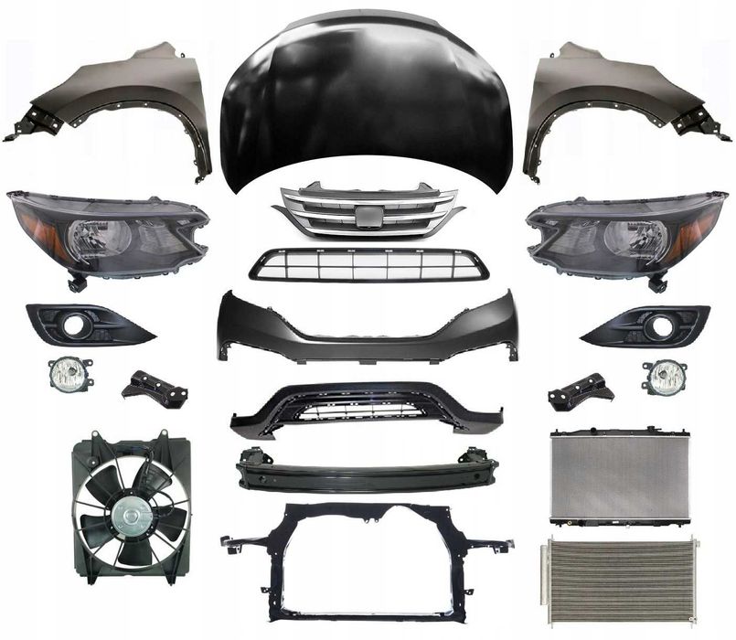 Бампер,капот,крылья,фары,решетки на Хонда Срв 11-16