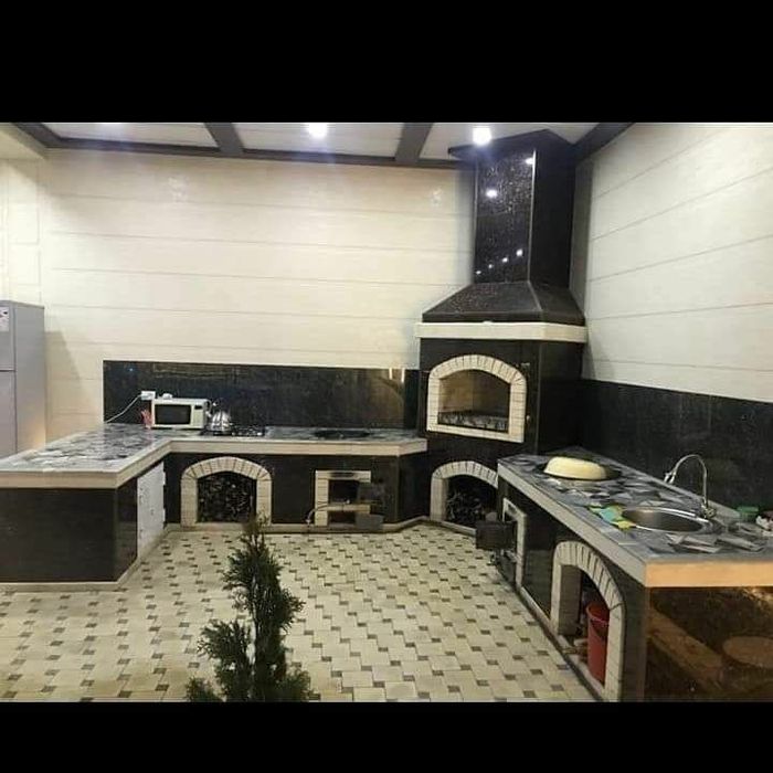 СТРОЕМ Летние кухни. Барбекю. Очаги.