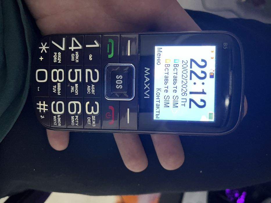 Maxvi B5 Телефон для связи