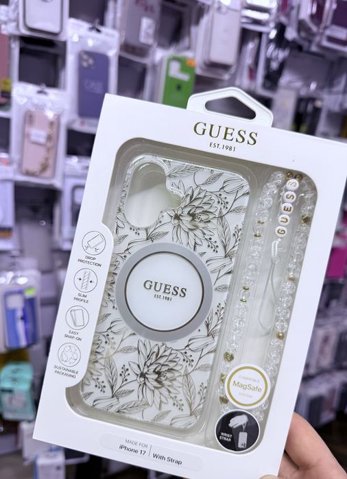 Iphone 17 Оргинален калъф на Guess