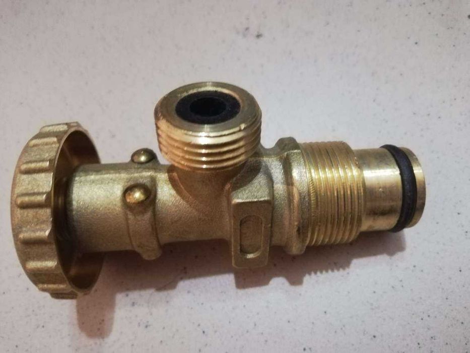 Robinet gaz dedicat butelie fibra sticla compozit rulota