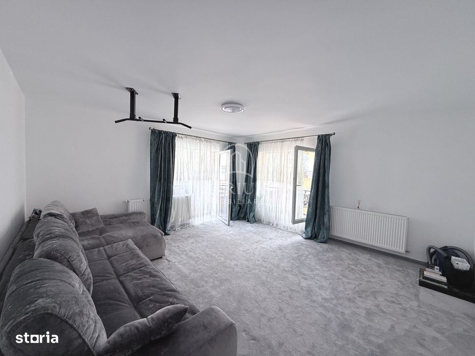 Apartament 3 camere la cheie, 58,5 mp utili cu balcon 7 mp, Floresti S — fotografia 3