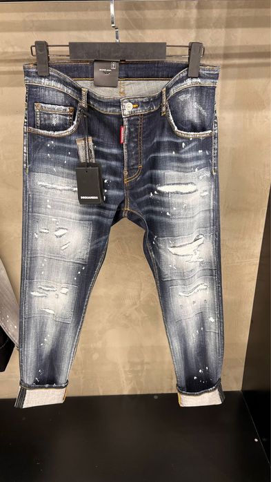 Blugi dsquared2 albastrii premium