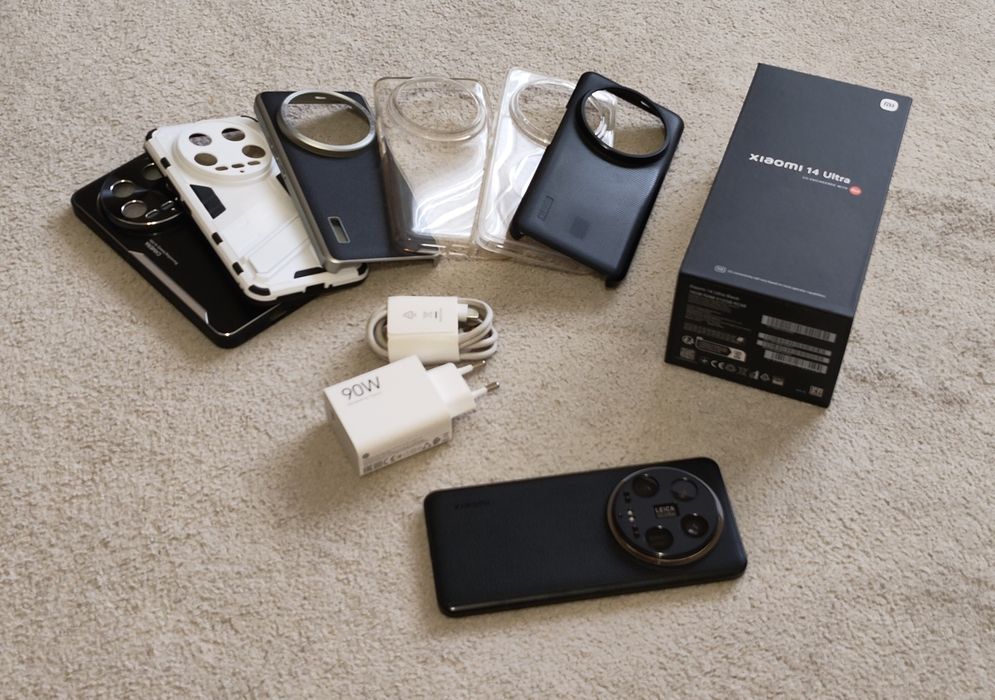 Xiaomi 14 Ultra 512GB гаранция до 2027 към Yettel