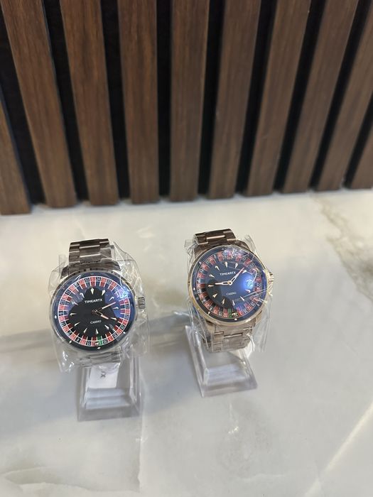 Уникален мъжки часовници с казино дизайн – Въртящ се циферблат