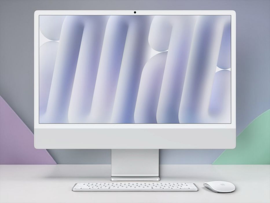 Apple iMac 24 M4 (10-core CPU/GPU) 24GB RAM 512GB SSD Silver Гаранция!