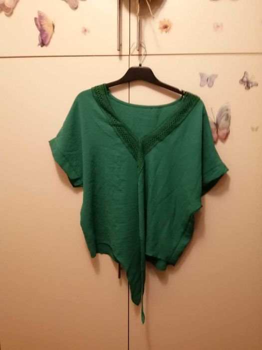 Bluza casual cu maneca scurta