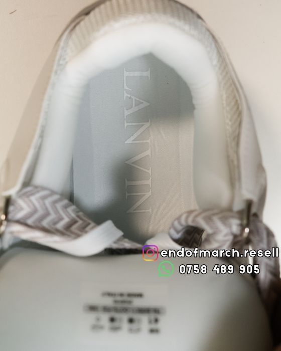 Lanvin Curb White Jellyfish
