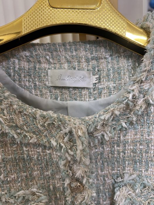 Женский твидовый Пиджак