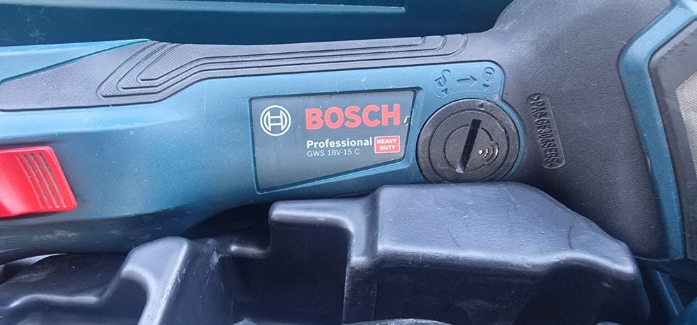 Акумулаторен ъглошлайф Bosch, GWS 18V-15 C