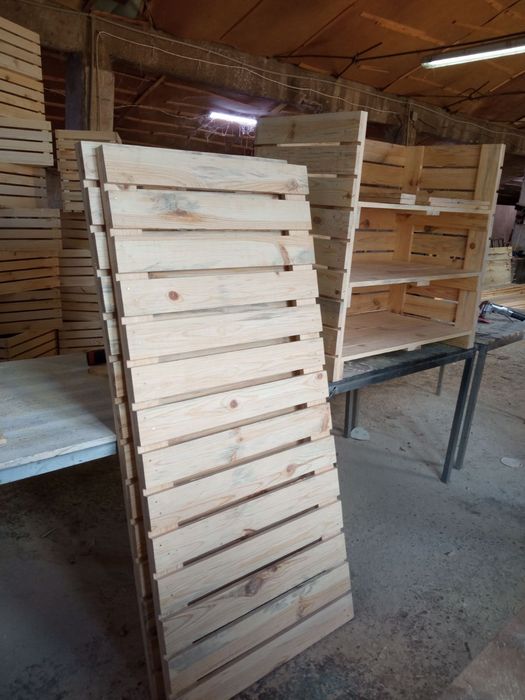 Дървена преграда/параван