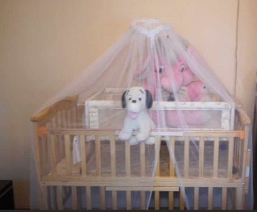 Детская кровать трансформер с люлькой (как новая)