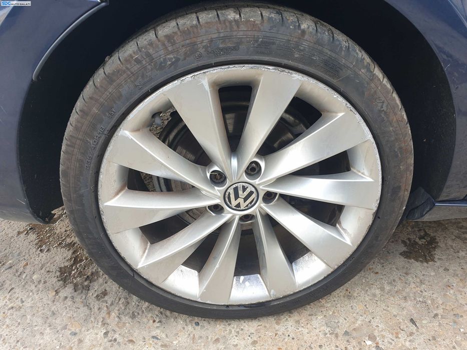 Set 4 Jante Roti Aliaj INTERLAGOS 235 40 18 R18 5x112 Volkswagen CC 2012 - 2017 Cod 3C8601025D [K7677]