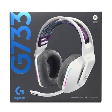 Безжични геймърски слушалки Logitech G733 Lightspeed RGB – Пълен Комплект