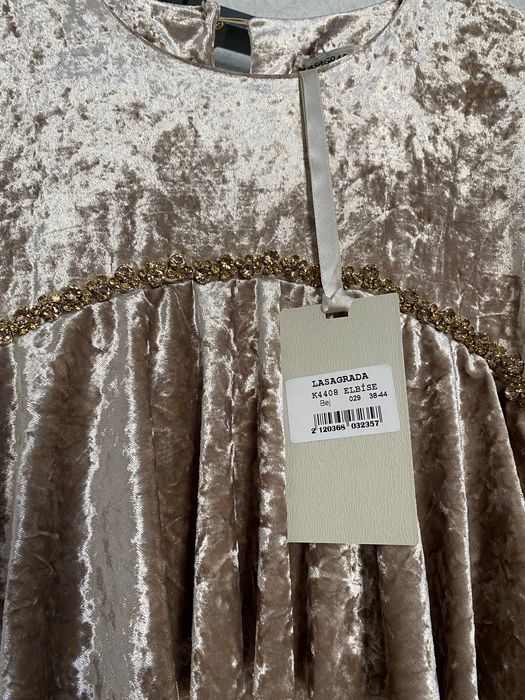 Платье вечернее велюровое