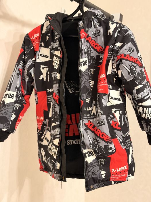 Двусторонняя куртка на мальчика