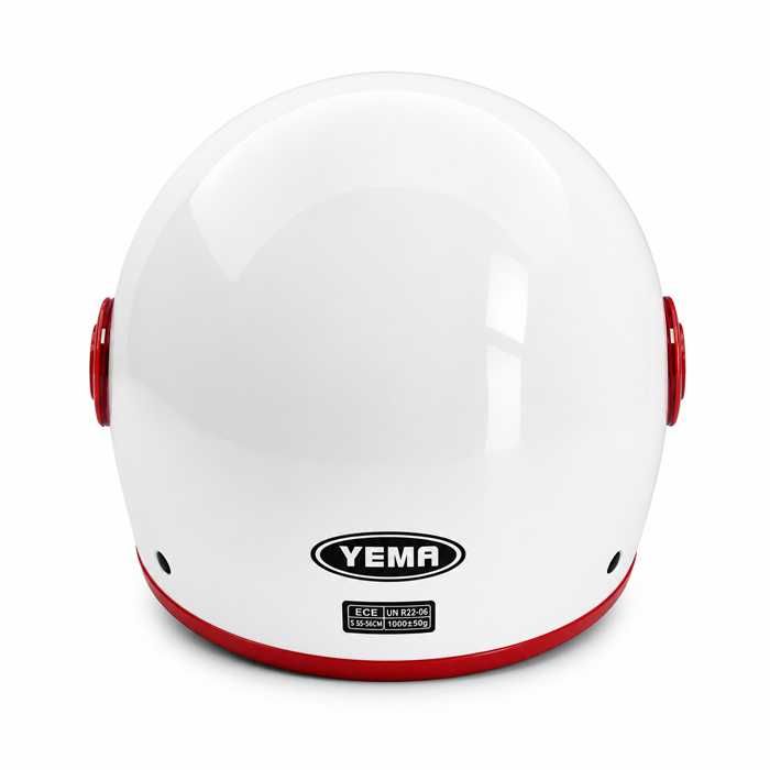 Каска за мотор с визьор YEMA, 5 размера, 3 цвята jet Helmet