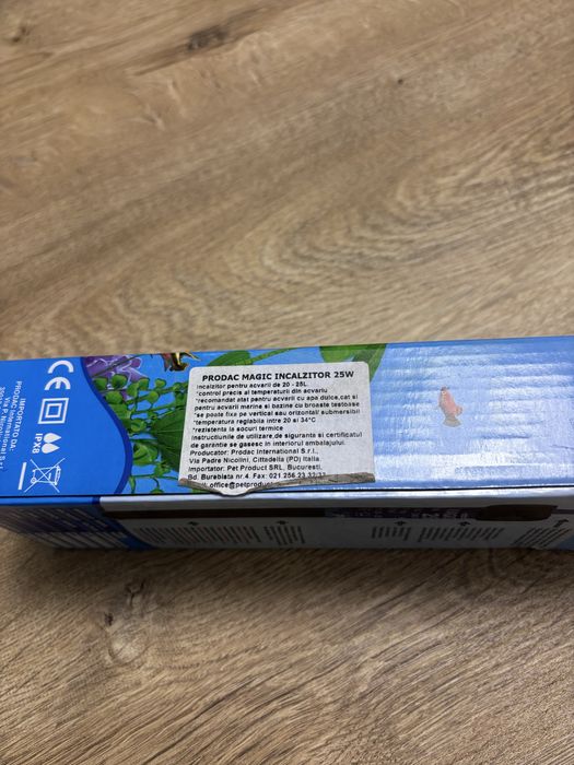 Incalzitor pentru acvariu reglabil