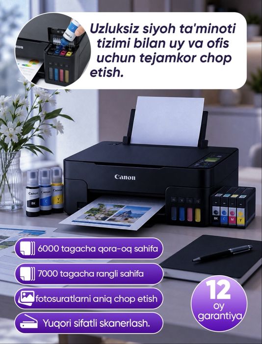 Canon pixel G3410 printer