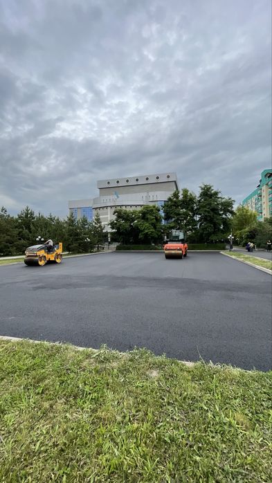 Асфальт Асфальтирование. Укладка асфальта