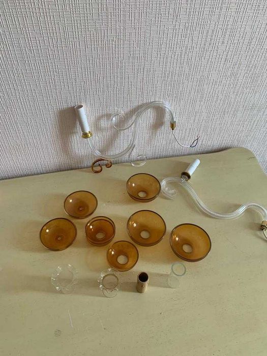 Детали от хрустальной люстры