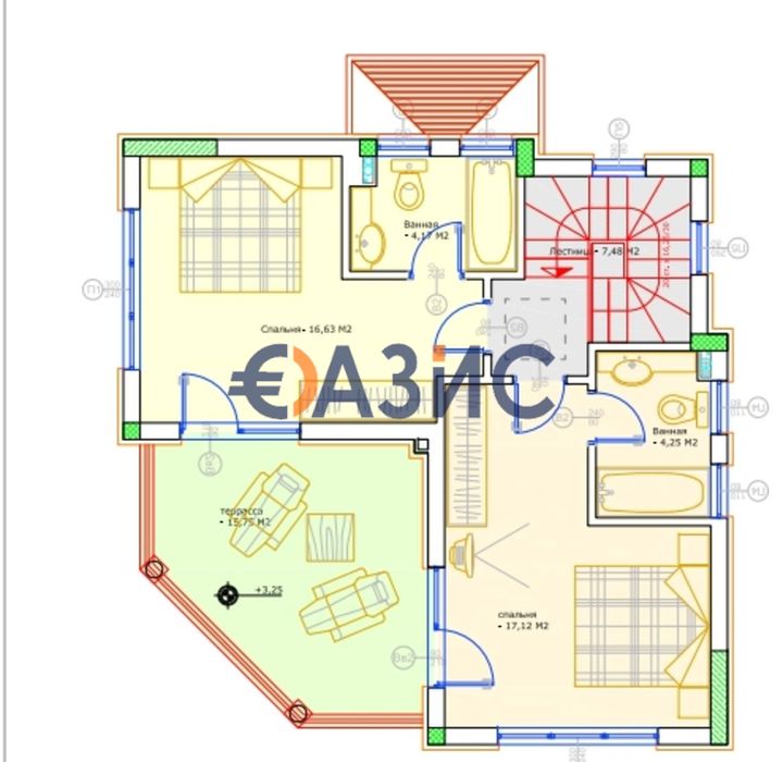 Продава се Къща в с. Кошарица, Област Бургас - 156 кв.м за 1017 €/кв.м - Снимка #3