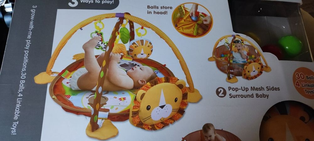 Мини манеж для самых маленьких 0+