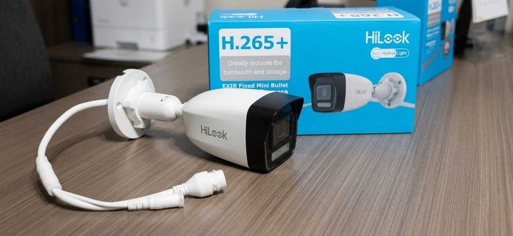 HiLook IPC-B180HA-LU (2.8mm) — IP камера цилиндрическая, 8 Мп