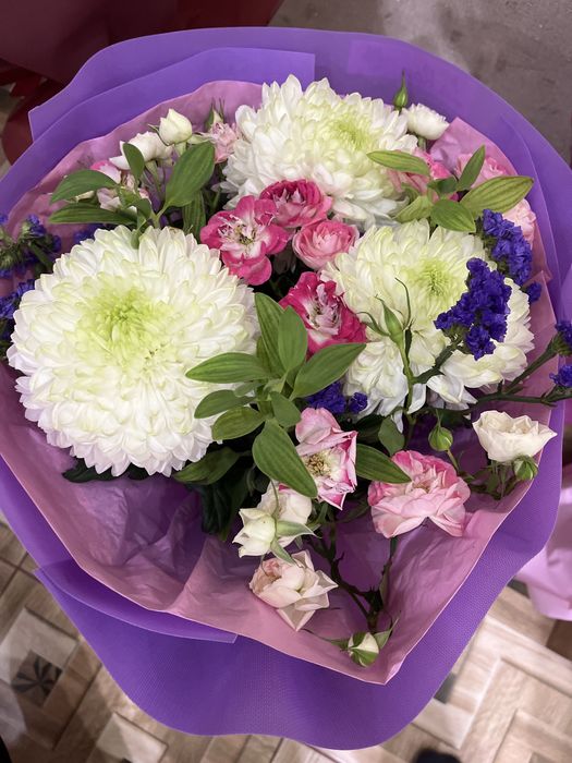 Букет цветов свежие