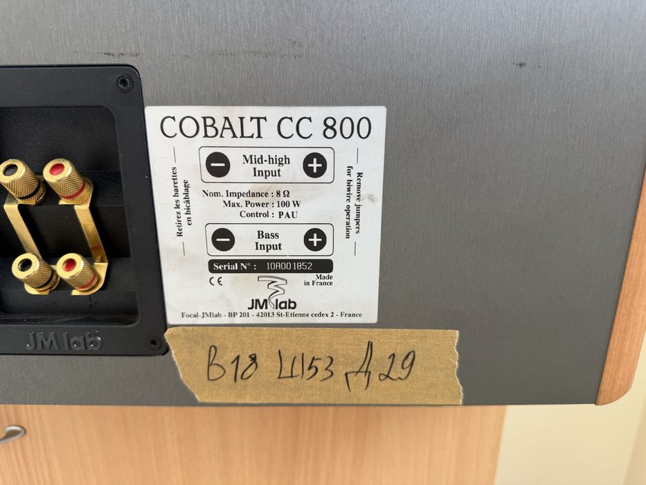 Focal Cobalt CC-800 Качествен център