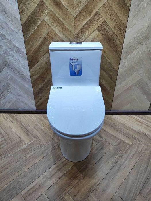 Унитаз литой Myguess. Quyma unitaz