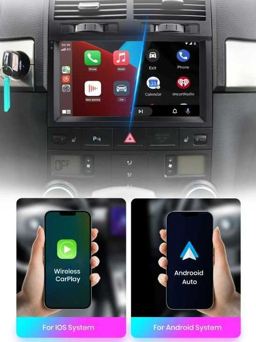 Navigatie Android VW Touareg , Carplay  , Android Auto + Camera R