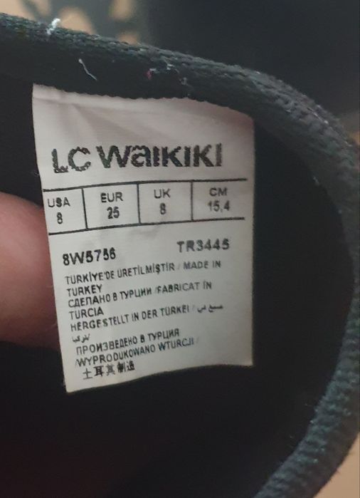 Бархатные туфельки для девочки 25 р