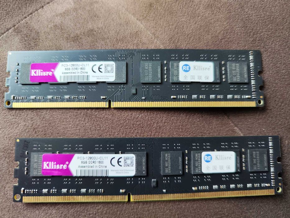 Kllisre DDR3 8GB 1600MHz - 2 броя