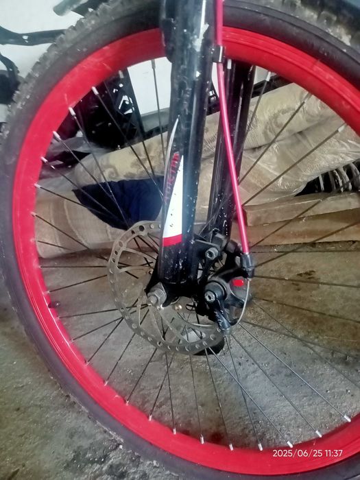 Велосипед на ходу