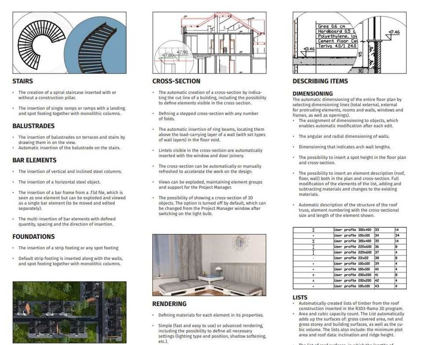 ArCADia BIM 3D Arhitekt Софтуер за архитектура проектиране DWG чертежи