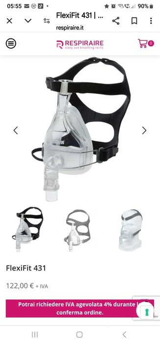 RESMED, FLEXIFIT 431, RESPIRONICS PHILIPS masti originale de resiratie