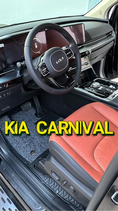 9D polik / коврики для Kia Carnival