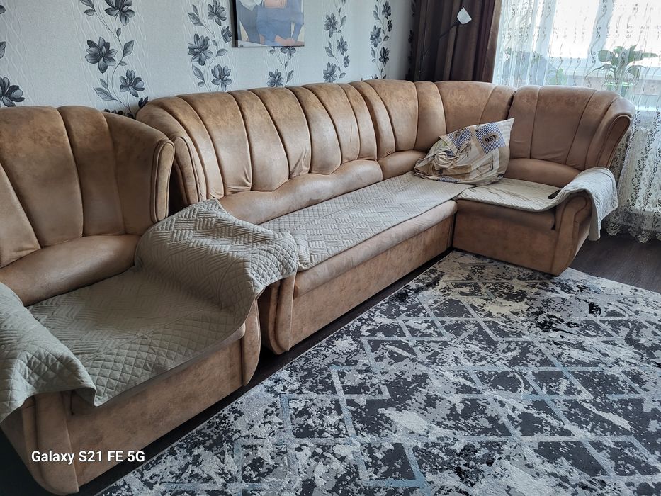 Продам диван и кресло