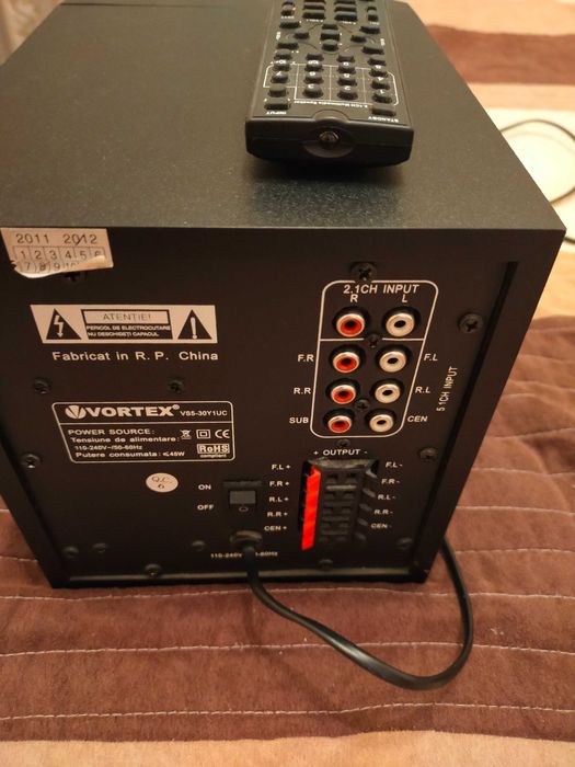 Vortex sistem audio 5.1 cu Multimedia Speaker