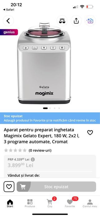 Aparat de facut inghetata