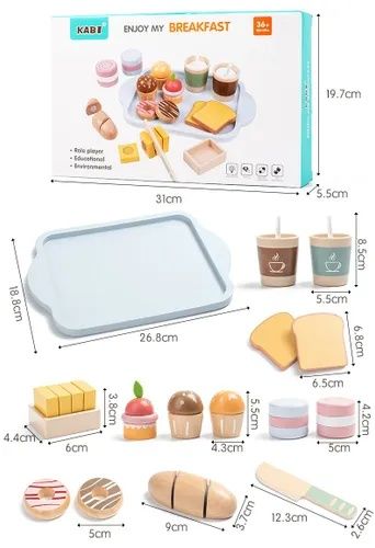 Деревянный набор кулинария