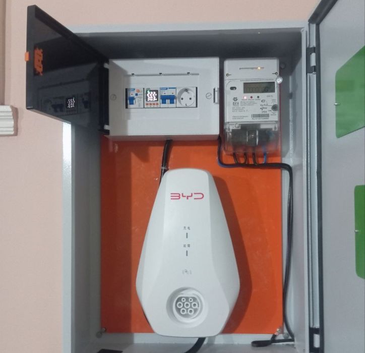 Установка 7kw stansiya.. Byd. Honqi. Leapmotor. Zeekr. Aito. Deepal. C